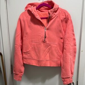 Scuba Oversized  1/2 Zip hoodie